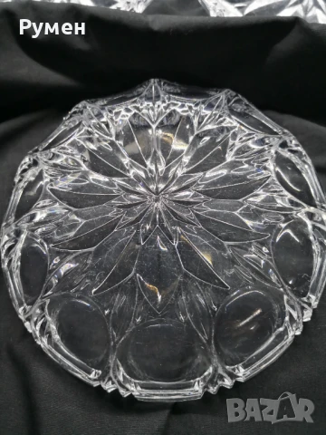 Кристални чинийки/плитки купи , снимка 9 - Сервизи - 51144719