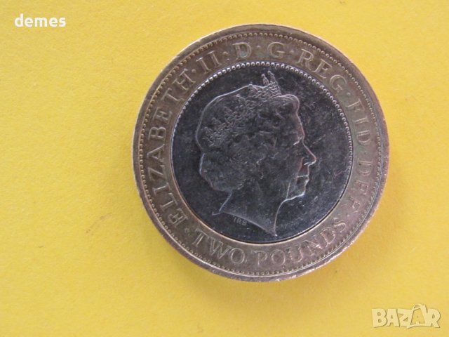 Великобритания, 2 паунда, 2007 г. 200 г без робство, 120W, снимка 5 - Нумизматика и бонистика - 44119502