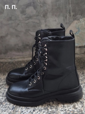 Дамски черни боти Paolo Bocelli