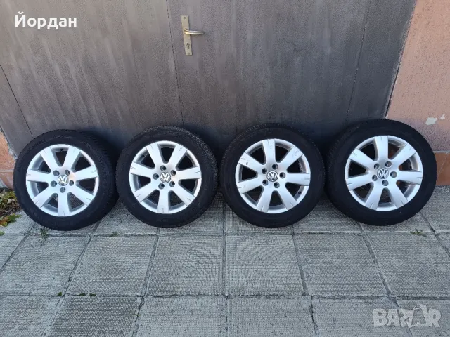 Джанти 5x112 с всесезонни гуми 205 55 16 цола VW AUDI / ФОЛКСВАГЕН 5х112, снимка 7 - Гуми и джанти - 47569698