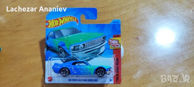 Hot Wheels - '69 Ford Mustang Boss 302, снимка 1 - Колекции - 43313356