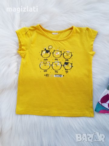 Тениска с котета 18-24 месеца