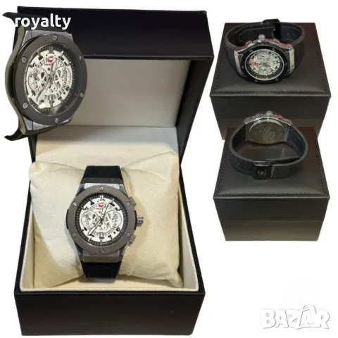 Механизъм: Кварцов хронограф, механичен; Материал на корпуса: Неръждаема стомана; Диаметър на корпус