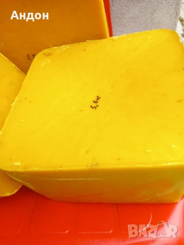пчелен восък - жълт от разпечатки , снимка 3 - Пчелни продукти - 51404155