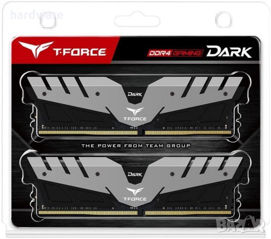 рам памет ram TeamGroup 14 Dark Gray, 16GB  2 x 8GB DDR4-3000, снимка 3 - RAM памет - 16634953