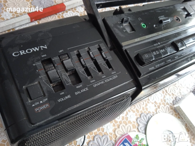 Работещ касетофон с дискове и касети., снимка 2 - Радиокасетофони, транзистори - 53456723