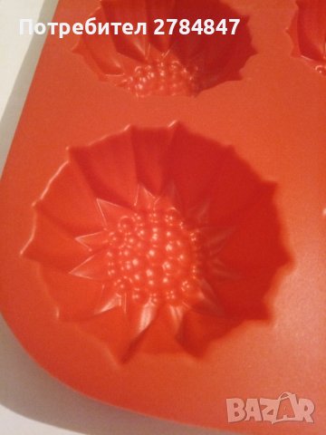 Силиконова форма за мъфини , снимка 2 - Форми - 43158155