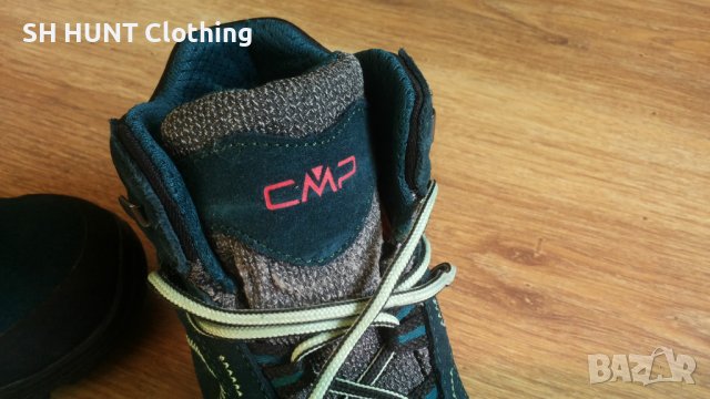 CMP WP Thiamat Mid Trekking Waterproof Shoe EUR 35 / UK 2,5 естествена кожа водонепромокаеми - 518, снимка 16 - Детски боти и ботуши - 43750787