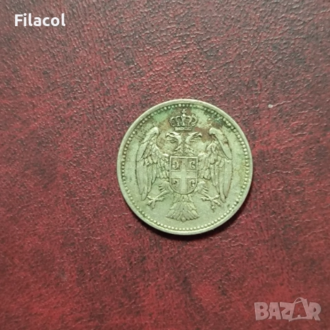 Кралство Сърбия 20 пара 1912 година, снимка 2 - Нумизматика и бонистика - 52917706