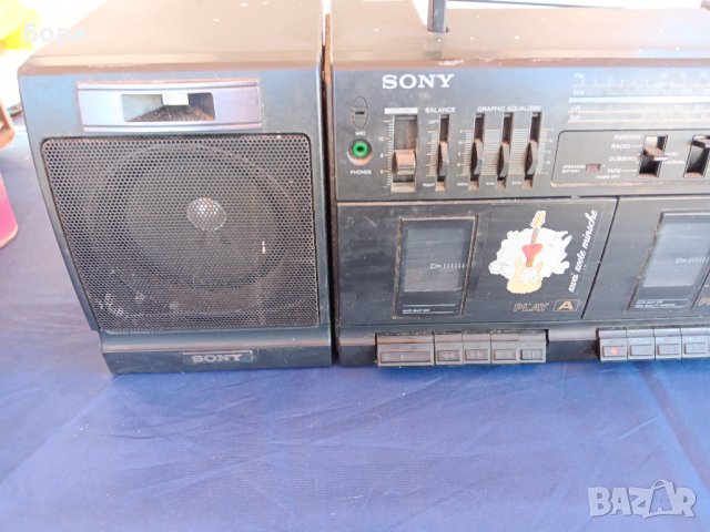 SONY  CFS W 390L Радиокасетофон, снимка 2 - Радиокасетофони, транзистори - 44131153