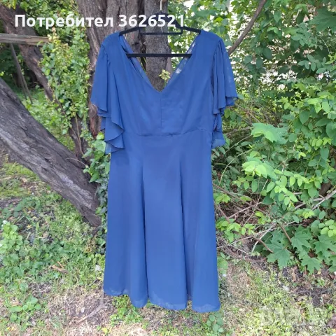 Елегантна, стилна и ефирна рокля Swing Curve, размер 44, снимка 6 - Рокли - 50339269