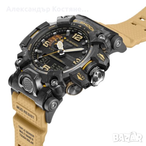 Мъжки часовник Casio G-Shock Mudmaster GWG-2000-1A5ER, снимка 4 - Мъжки - 43749772