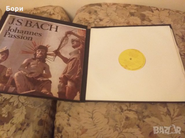 J.S. Bach/ Johannes Passion  3 плочи в кутия, снимка 4 - Грамофонни плочи - 27923508