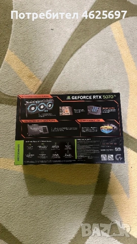 GIGABYTE GeForce RTX 5070 Ti WINDFORCE OC V2 16G Graphics Card, снимка 3 - Видеокарти - 53504611