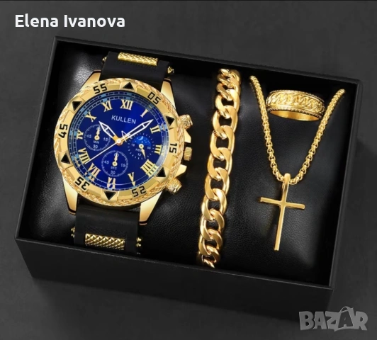 Мъжки комплект от медицинска стомана