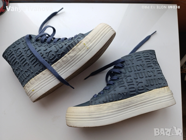 Juicy Couture black label кецове, снимка 7 - Кецове - 53384060