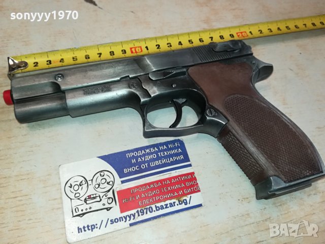 SOLD OUT-GONHER MADE IN SPAIN-ПИСТОЛЕТ-МЕТАЛЕН КАПСЕН 20Х13СМ 0312231706