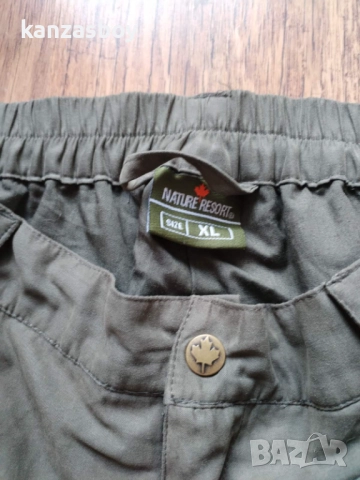 nature resort - мъжки ловен панталон XL/БЕЗШУМНА МАТЕРИЯ/, снимка 8 - Спортни дрехи, екипи - 52392671