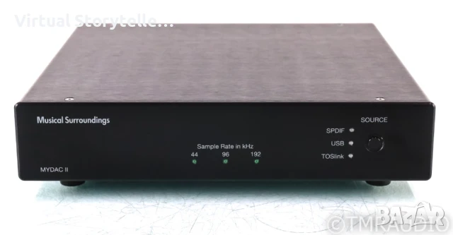 Musical Surroundings MYDAC II DAC; D/A Converter ЦАП, снимка 4 - Ресийвъри, усилватели, смесителни пултове - 50876499
