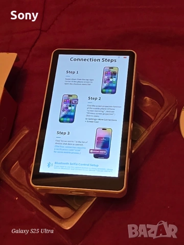 Портативен екран за селфи, снимка 4 - Селфи стикове, аксесоари - 53359789