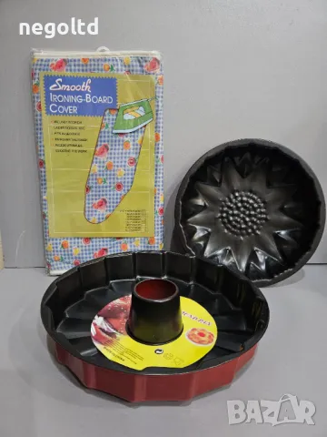 Промо 9.90🎁🎁 Форма за кекс+ тава+ калъф за маса за гладене, снимка 1