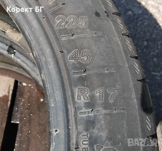 Гуми 225 45 17 Клебер Kleber 2 броя. Нов внос. Не са нови!, снимка 11 - Гуми и джанти - 50306356