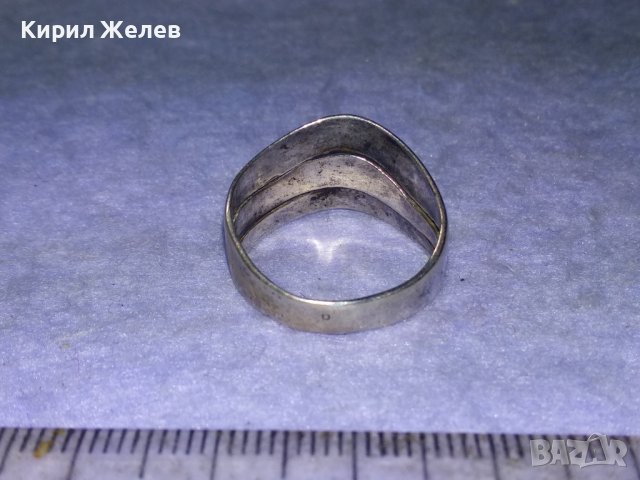 СТИЛЕН АЖУРЕН ВИНТИДЖ АРТ СРЕБЪРЕН ПРЪСТЕН СРЕБРО 925 ПРОБА 40230, снимка 9 - Пръстени - 43222670