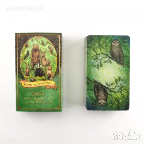 Forest of Enchantment Tarot - карти Таро , снимка 3 - Други игри - 37369993