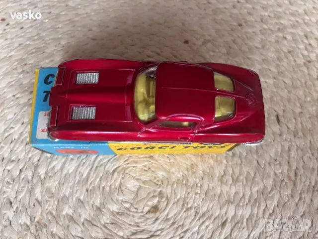 CORGI TOYS CORVETTE STING RAY GT.BRITAIN, снимка 6 - Колекции - 49839958