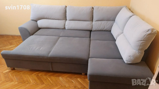 Голям диван като нов, снимка 3 - Дивани и мека мебел - 53034921
