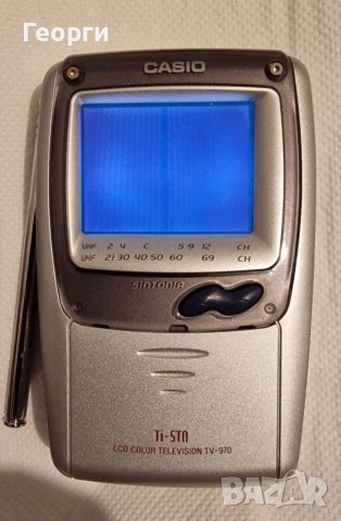 Мини телевизор CASIO 1997 година , снимка 2 - Други ценни предмети - 39732151
