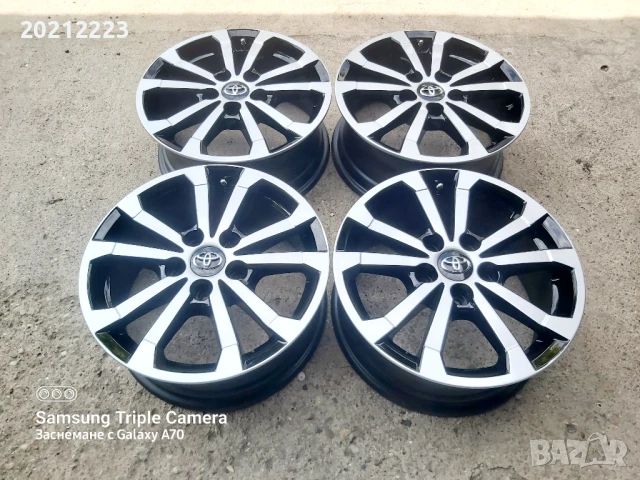 4 броя алуминиеви джанти за Toyota Corolla, Corolla-Hybrid, Avensis, Auris,Verso, Corolla Verso 16, снимка 2 - Гуми и джанти - 51050422