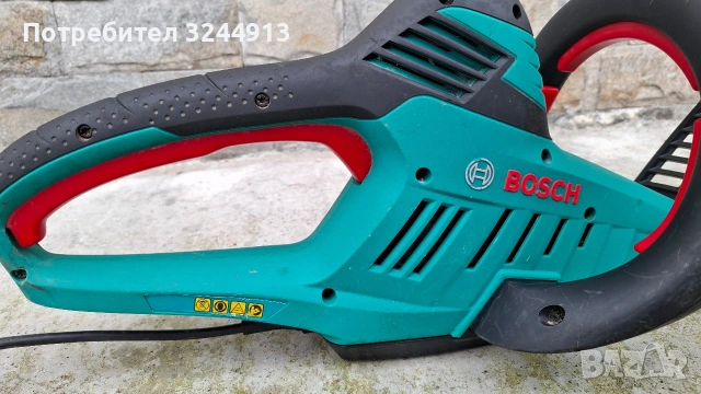 Електрически храсторез BOSCH AHS 550-50 , снимка 8 - Градинска техника - 53225401