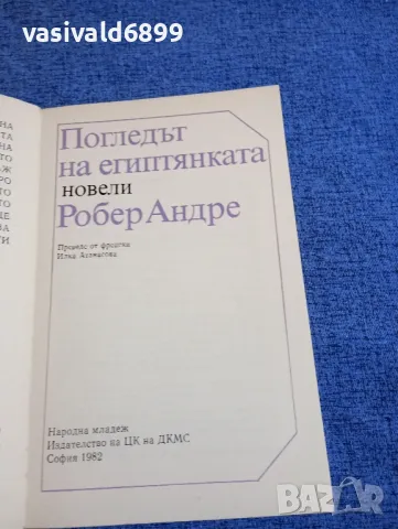 Робер Андре - Погледът на египтянката , снимка 4 - Художествена литература - 48454806