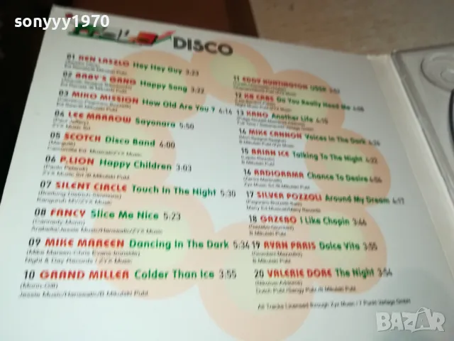 🍀ITALO DISCO CD 1905251915, снимка 3 - CD дискове - 50350589