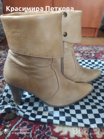 Дамски боти/ботуши 2в1 38 номер, снимка 5 - Дамски ботуши - 48326160
