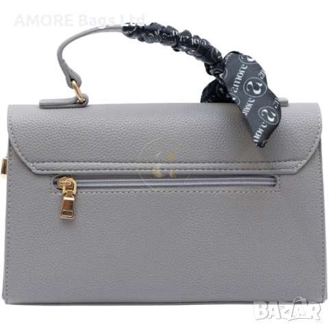 Ежедневна дамска чанта AMORE Celeste - Grey, снимка 2 - Чанти - 53584970