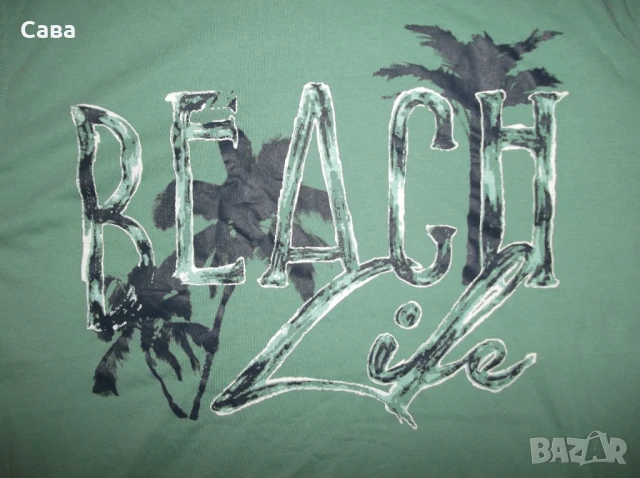 Тениски IDENTIC  мъжки 5-6ХЛ  /черна,зелена,тъмносиня/, снимка 7 - Тениски - 37321898