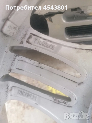 Джанти за VOLVO оригинални, BORBET, 5/108, 16", снимка 3 - Гуми и джанти - 51142159