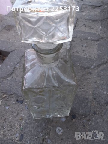 Стъклени гарафи лот, снимка 3 - Декорация за дома - 38504719