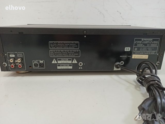 Дек Pioneer CT-W205R -1, снимка 8 - Декове - 33223015