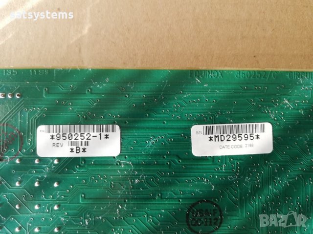 EQUINOX SST-4/8I 950252/B ISA Serial Controller Card 910252C, снимка 7 - Други - 32326048