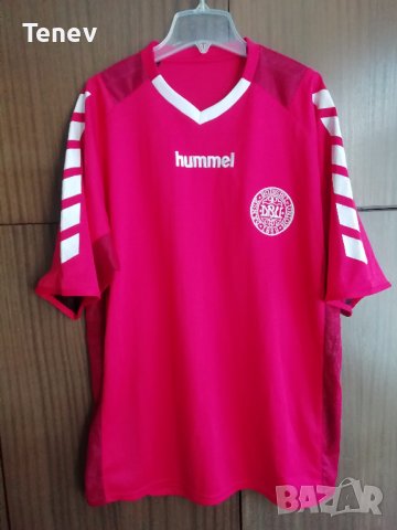 Denmark Дания Hummel оригинална футболна тениска фланелка 2003, снимка 1 - Тениски - 37645450