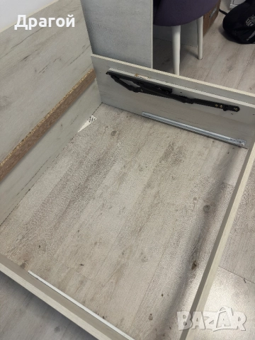 Легла 90 х 200 с чекмеджета, матраци и повдигащ механизъм, снимка 7 - Спални и легла - 52012320