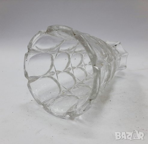 Красива стара ваза оловен кристал(12.5), снимка 7 - Антикварни и старинни предмети - 43541579