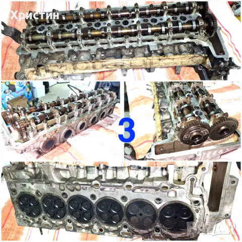 Двигател BMW X5 40D N57D30B 313 кс. - Цилиндрова глава окомплектована