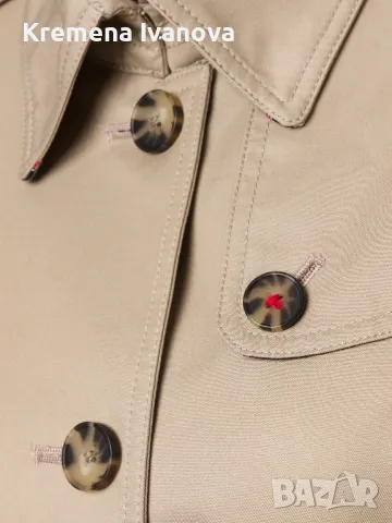 Tommy Hilfiger  Шлифер/тренчкот Heritage single brea, снимка 8 - Шлифери - 48983208