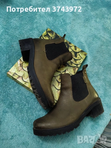 дамски боти от естествена кожа, снимка 2 - Дамски боти - 52630096