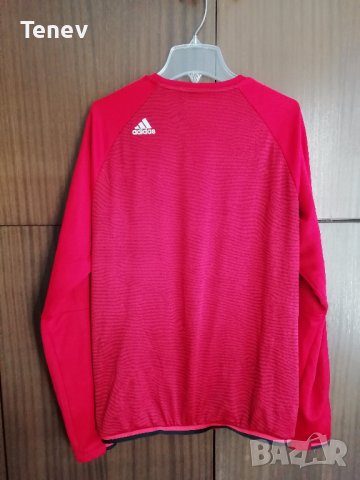 Manchester United Champions League Adidas оригинално горнище блуза дълъг ръкав , снимка 2 - Спортни дрехи, екипи - 38368120