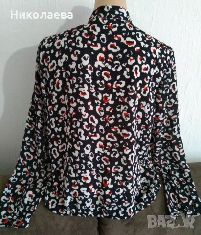 Блуза с прихлупване-AWARE by WERO MODA,M, снимка 3 - Блузи с дълъг ръкав и пуловери - 32813290